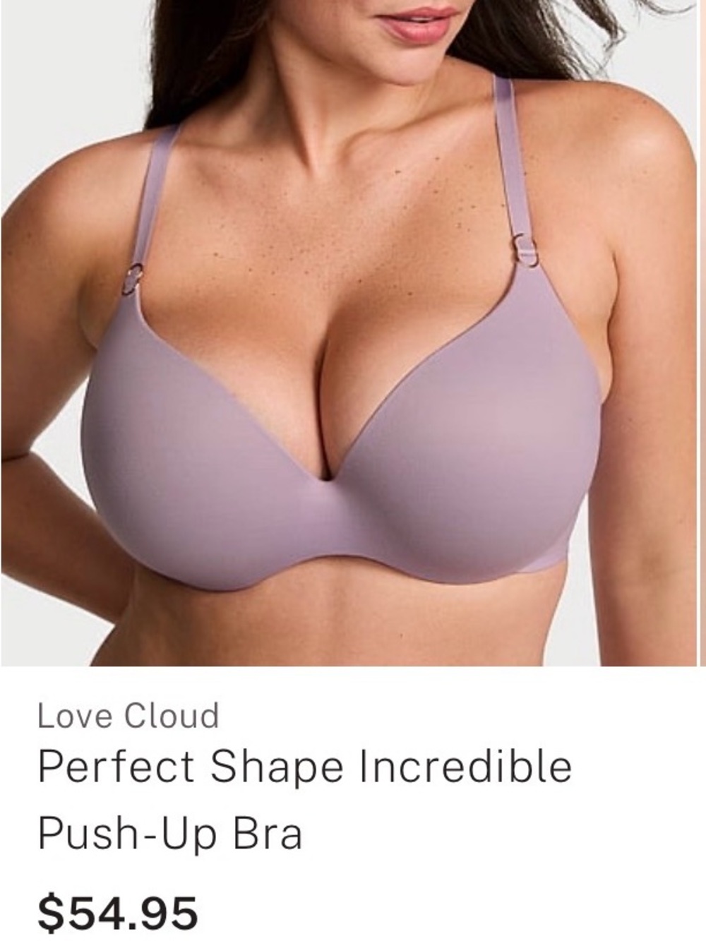 Victoria's Secret Love Cloud Smooth Push-Up Bra, Set of 5